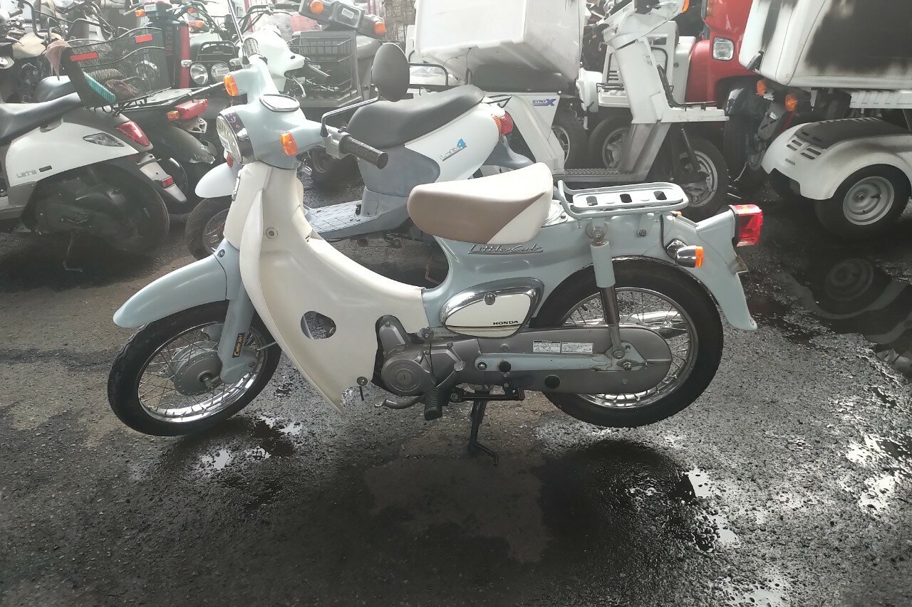 VENDU: Honda C50 Little Cub, Japonais, Bleu clair, 3342 km
