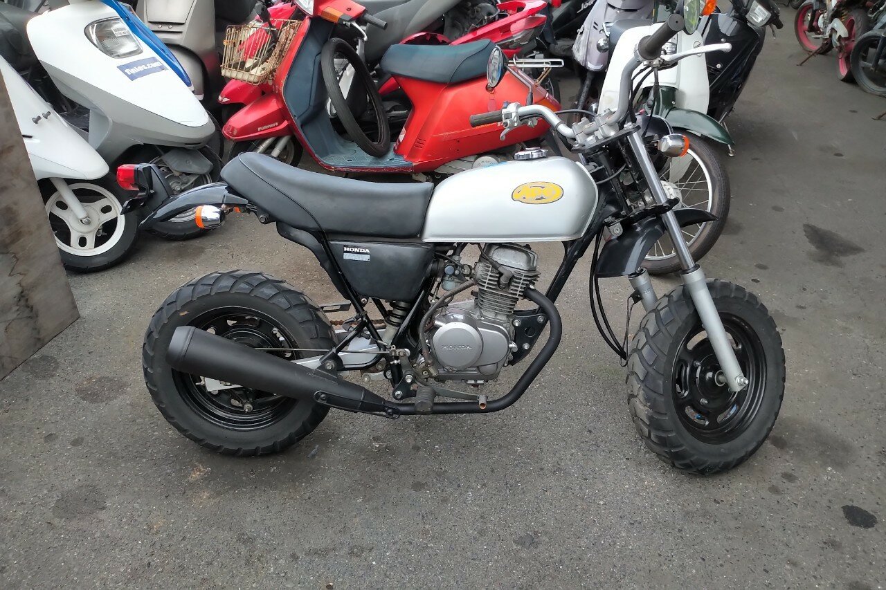 VENDU! Honda Ape 50, Japonais, Argent, 6218 km