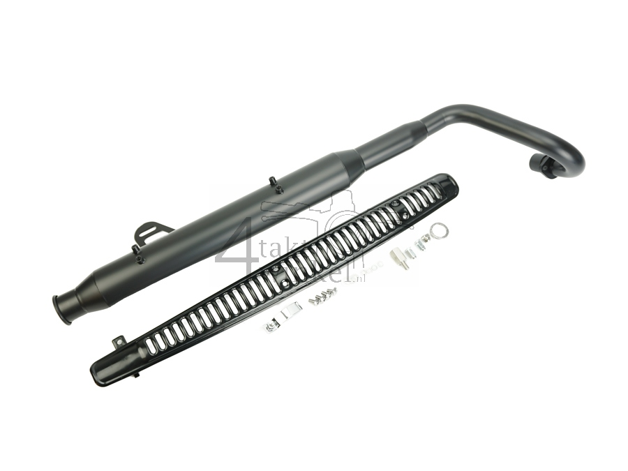 Echappement sportif, haut, Trumpet, Dax, 50-212 cc, noir