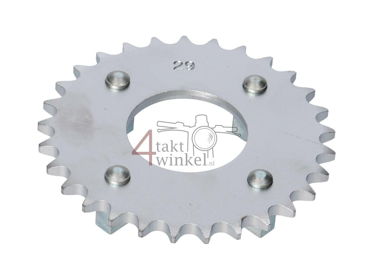 Pignon arri&egrave;re 29, convient pour SS50, CB50, CY50, argent