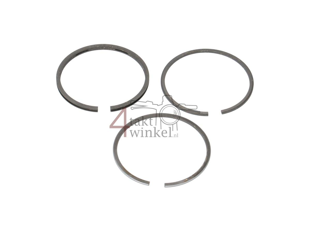 Segments de piston 70cc OT 6v 48.00mm 4&egrave;me surdimensionn&eacute;, d&#039;origine Honda