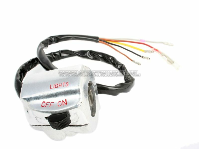 Interrupteur droit CB50, CY50, lumi&egrave;re, d&#039;origine Honda