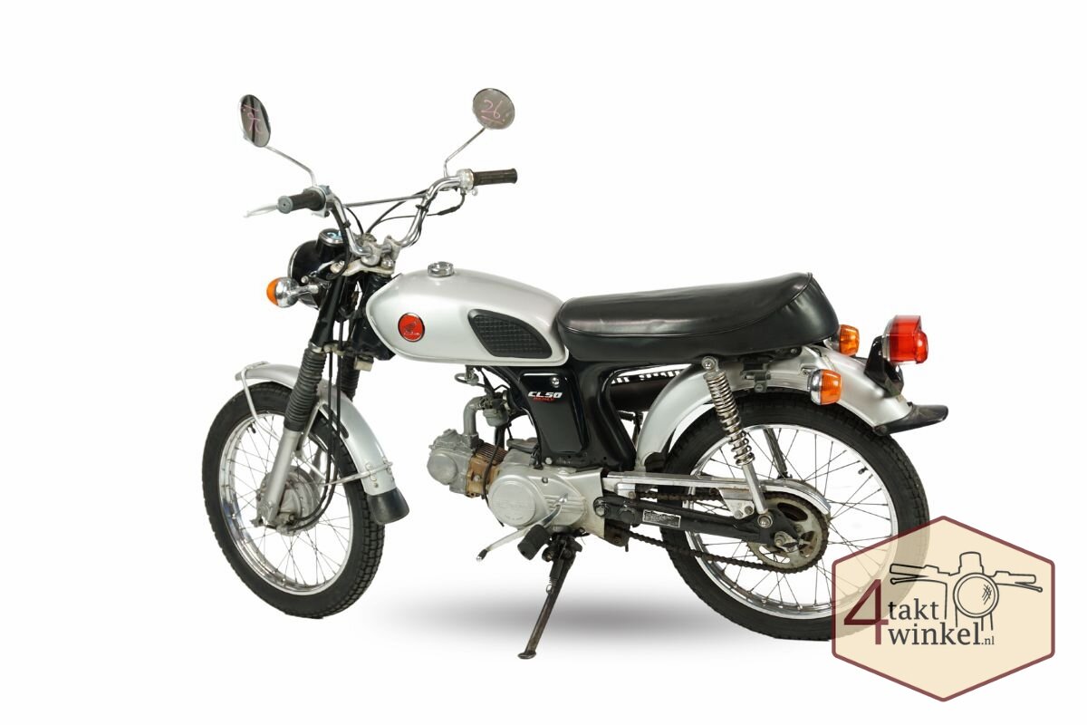 VENDU ! Honda CL50 Benly, Japonais, Noir, 8432 km