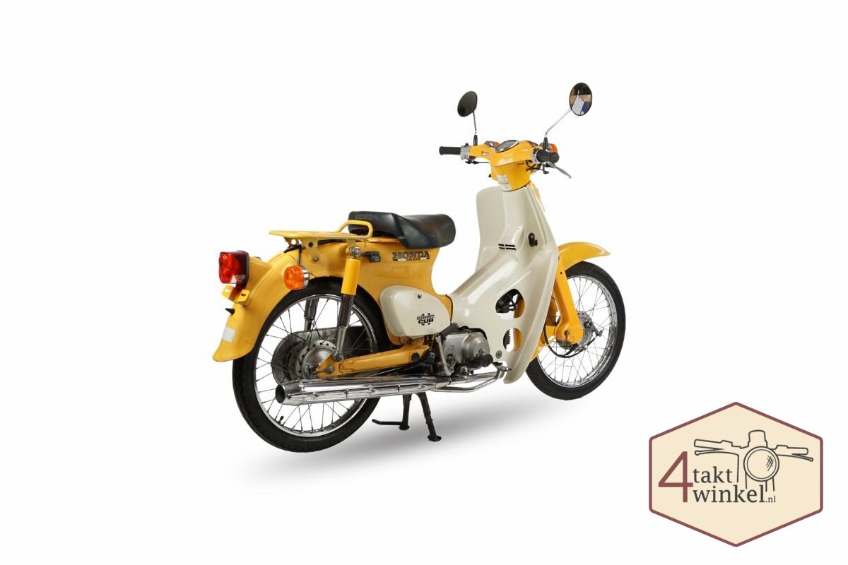 VENDU ! Honda C50 NT Japonais, Jaune, 4358 km,  Immatriculation n&eacute;erlandaise