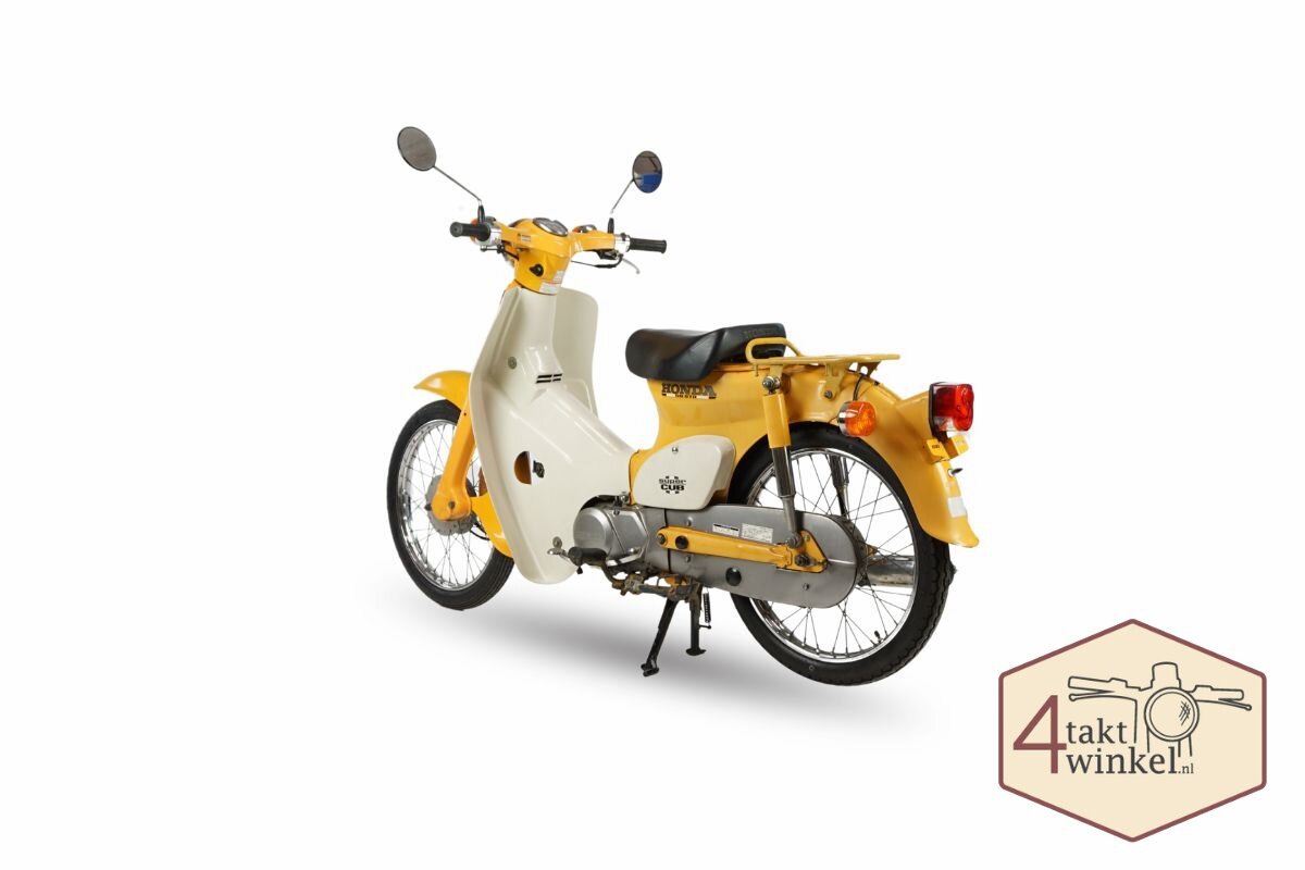 VENDU ! Honda C50 NT Japonais, Jaune, 4358 km,  Immatriculation n&eacute;erlandaise