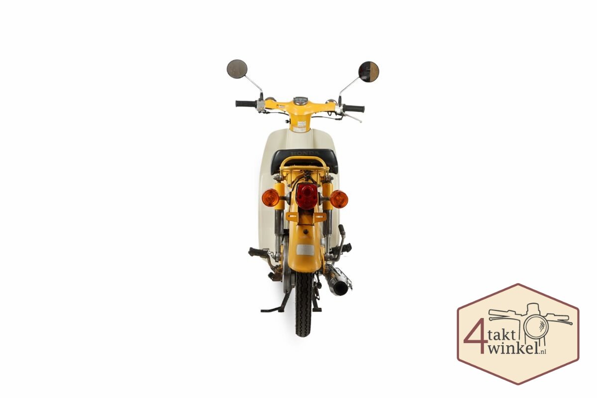 VENDU ! Honda C50 NT Japonais, Jaune, 4358 km,  Immatriculation n&eacute;erlandaise