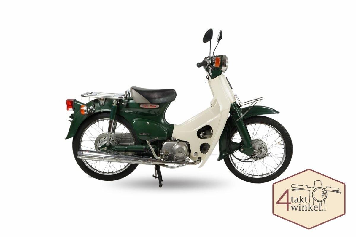 VENDU! Honda C50 NT, Japonais, Vert, 11148 km, Immatriculation n&eacute;erlandaise