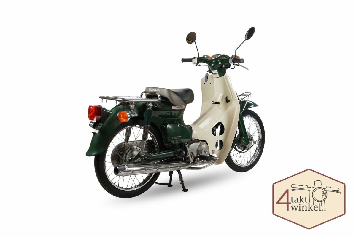 VENDU! Honda C50 NT, Japonais, Vert, 11148 km, Immatriculation n&eacute;erlandaise