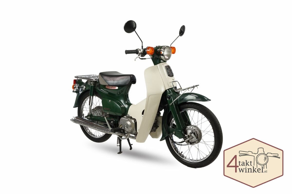 VENDU! Honda C50 NT, Japonais, Vert, 11148 km, Immatriculation n&eacute;erlandaise