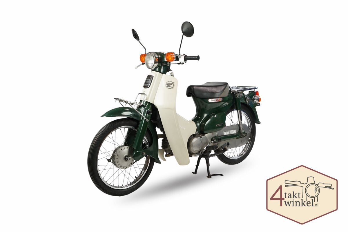 VENDU! Honda C50 NT, Japonais, Vert, 11148 km, Immatriculation n&eacute;erlandaise