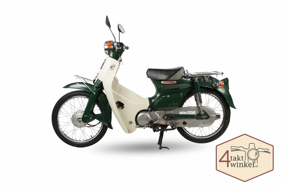 VENDU! Honda C50 NT, Japonais, Vert, 11148 km, Immatriculation n&eacute;erlandaise