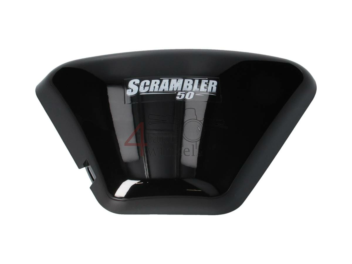 Cache lat&eacute;ral, Mash Scrambler, noir, gauche