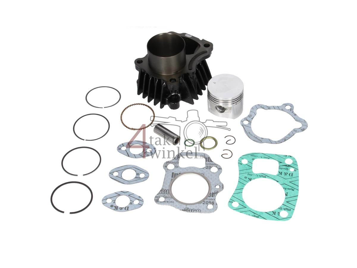 Kit de cylindre, avec piston et joint 60cc, PC50, Novio, Amigo