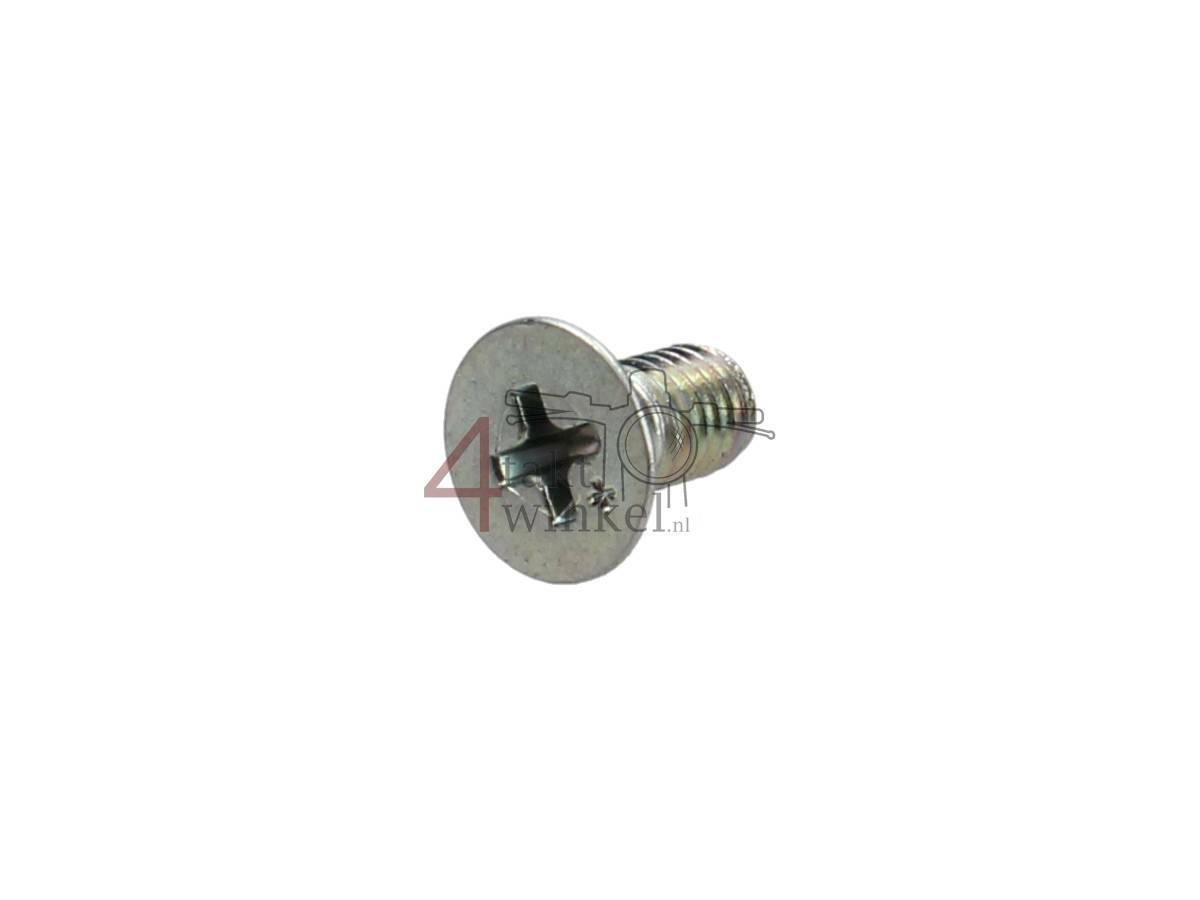 Boulon empreinte phillips &agrave; t&ecirc;te frais&eacute;e, m5 x 10, d&#039;origine Honda