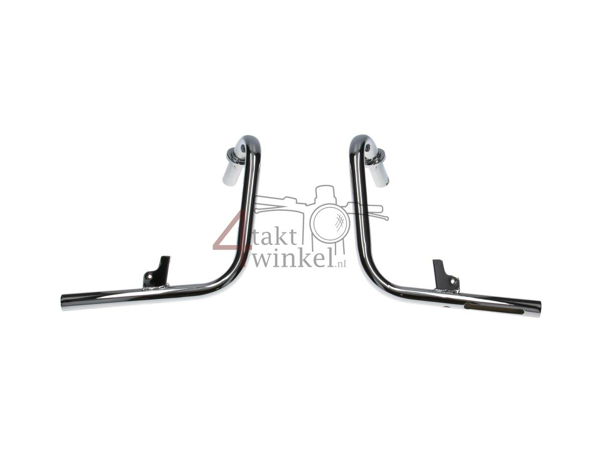 Guidon, set, chrome, convient pour CT70 Dax