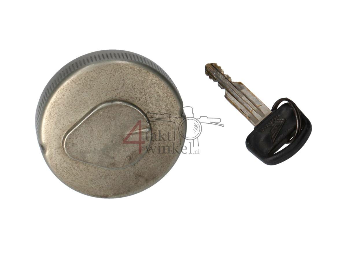 Bouchon de r&eacute;servoir C50, avec cl&eacute;, Original Honda, produit utilis&eacute;