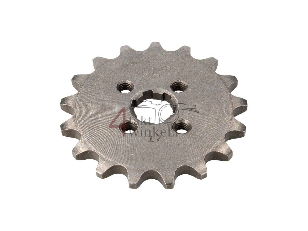 Pignon avant, cha&icirc;ne 420, axe 17mm, 17, convient pour SS50, C50, Dax