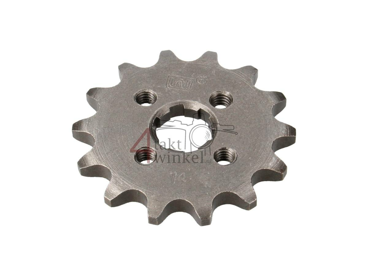 Pignon avant, cha&icirc;ne 420, axe 17mm, 14, convient pour SS50, C50, Dax