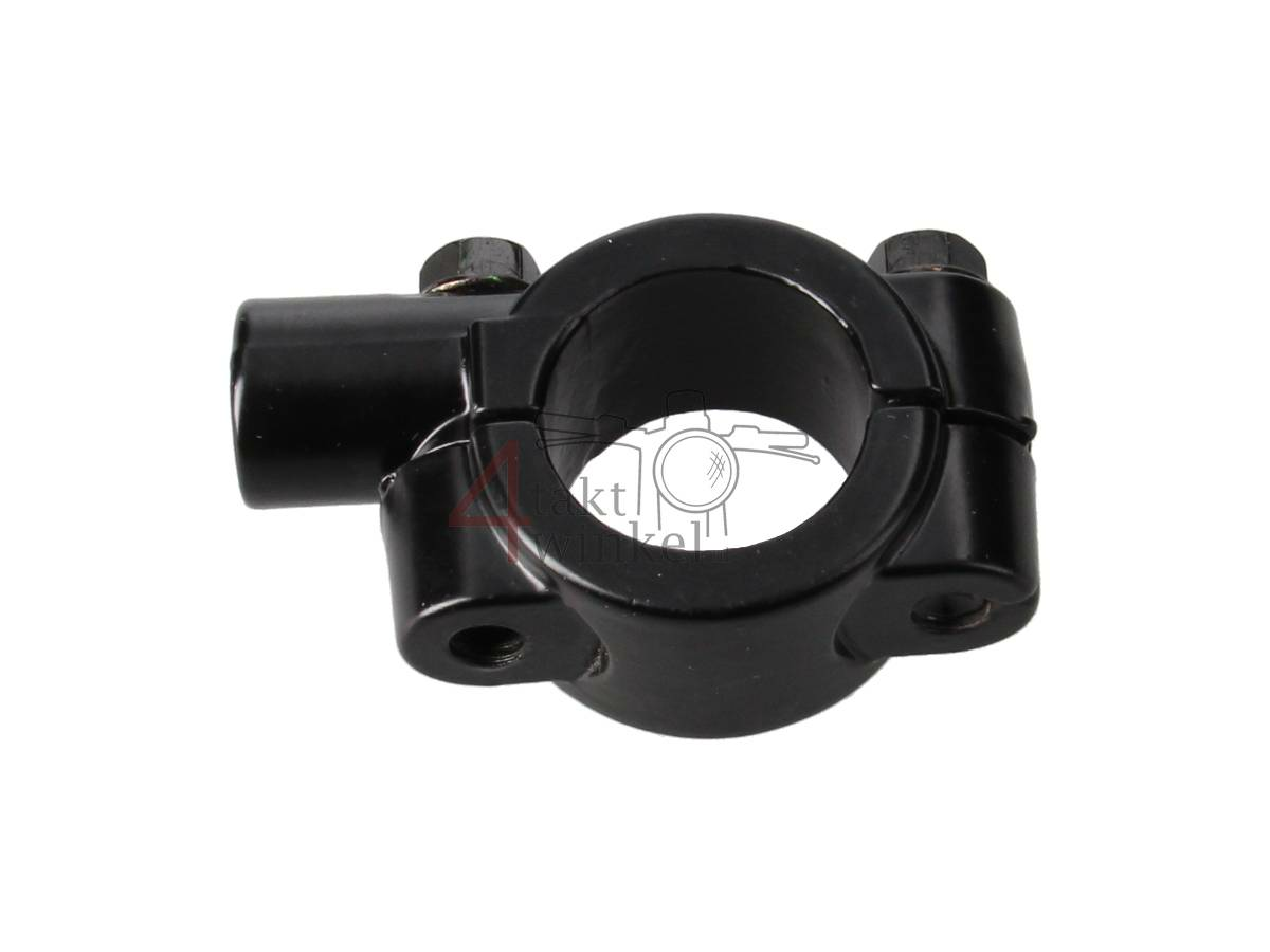 Adaptateur de r&eacute;troviseur, support, collier de guidon, jeu de 2, M10 filetage droit
