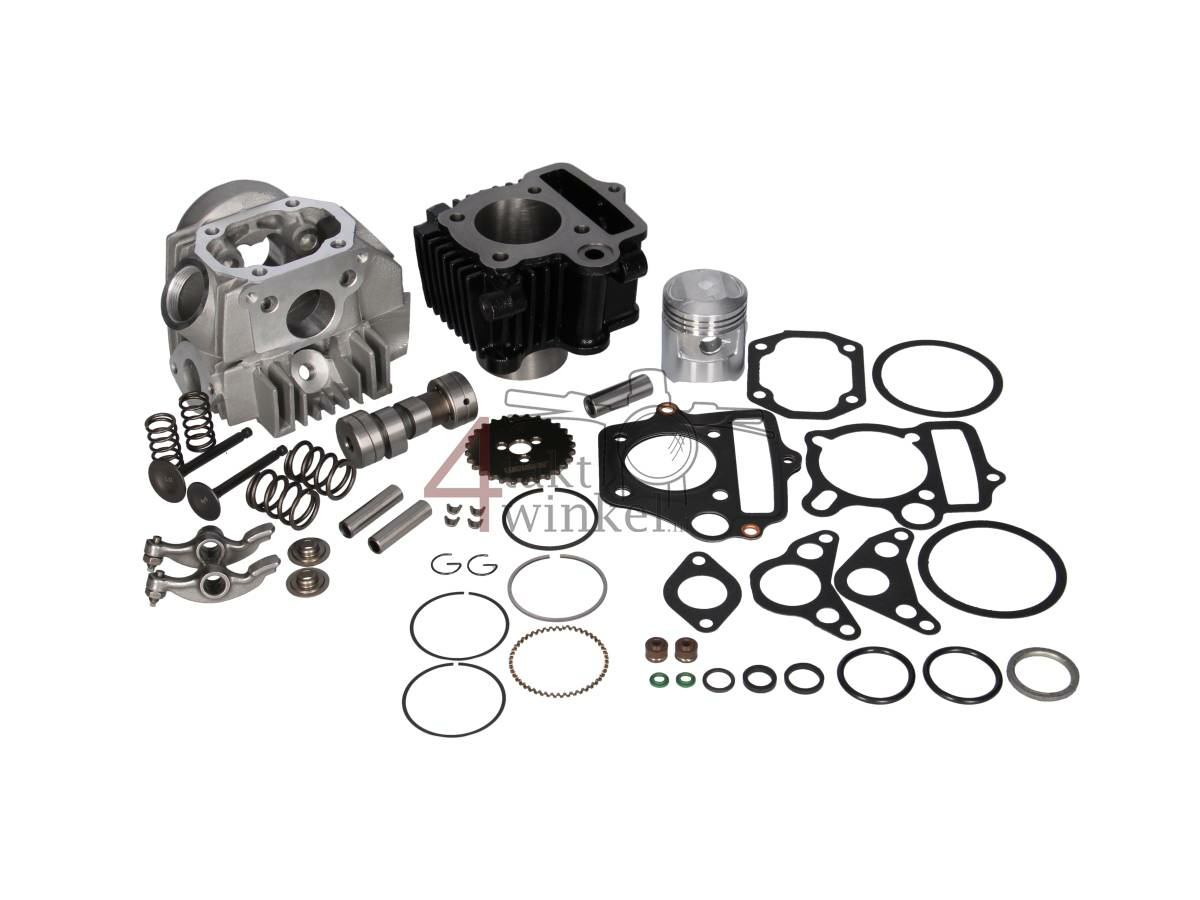 Kit de cylindre, avec piston et joint et culasse 70cc, Honda OT