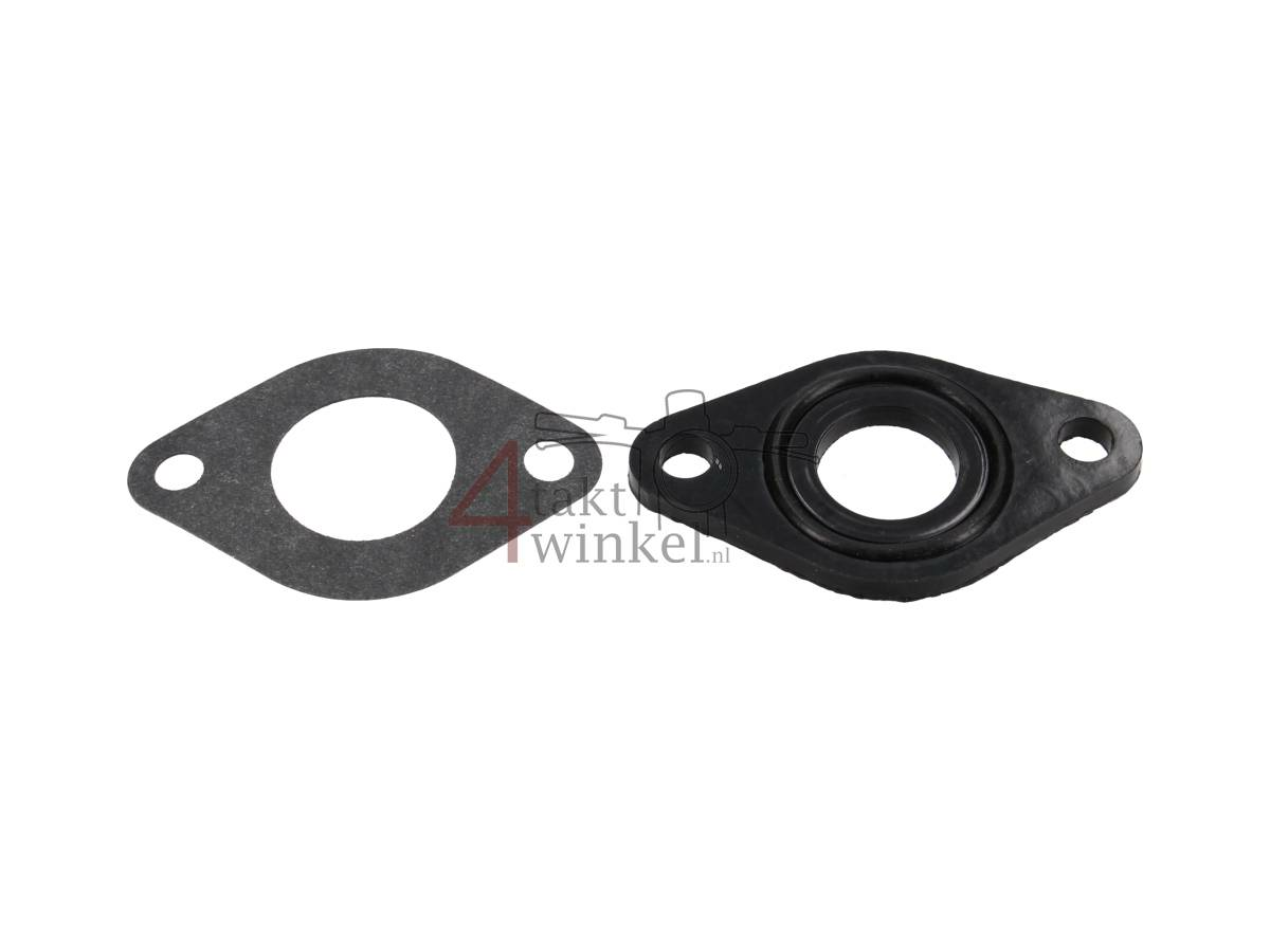 Isolateur 16mm, bride large, avec joint torique