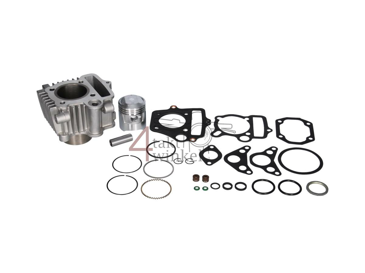 Kit de cylindre, avec piston et joint 70cc, culasse OT70 49cc empr.&nbsp;aluminium, japonaise