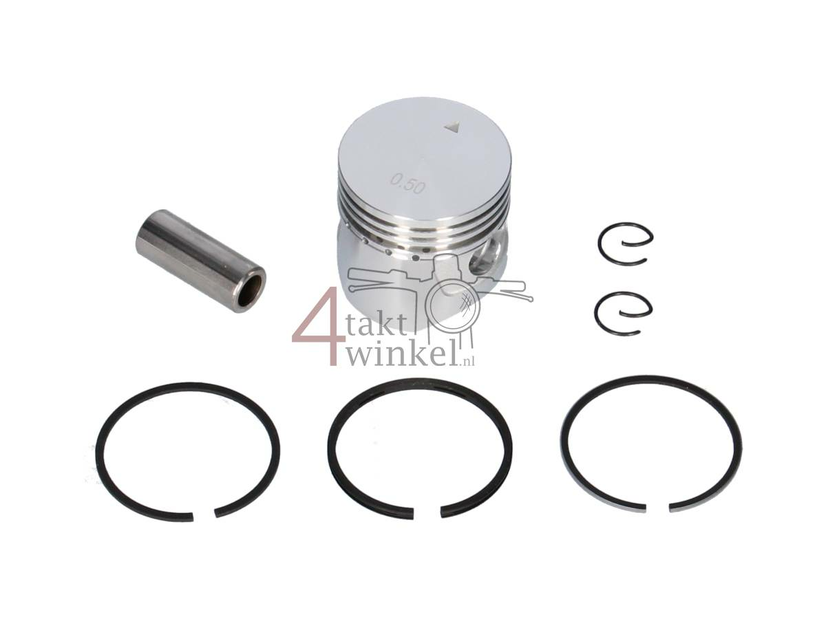 Kit de pistons Novio, Amigo, PC50, P50 42.50mm 2&egrave;me surdimensionn&eacute;
