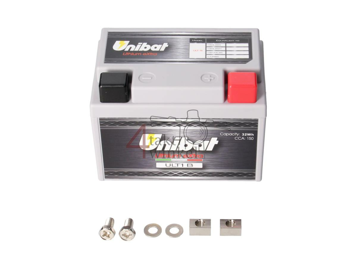 Batterie Lithium 12 volts UNIBAT LiFePO4