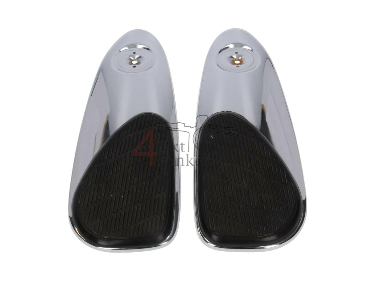 Jeu de protections de r&eacute;servoir, chrome, C320s, origine Honda, produit d&#039;occasion