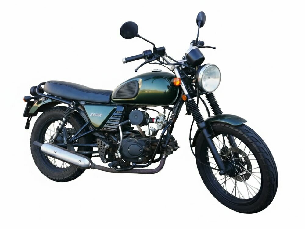 Hanway Raw 50, moto &agrave; restaurer