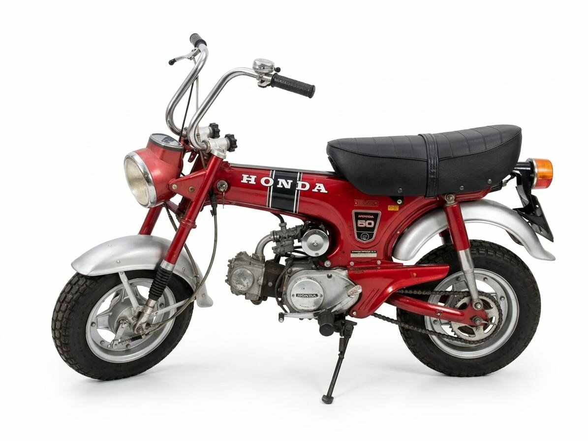 Honda Dax OT, ST50, rouge