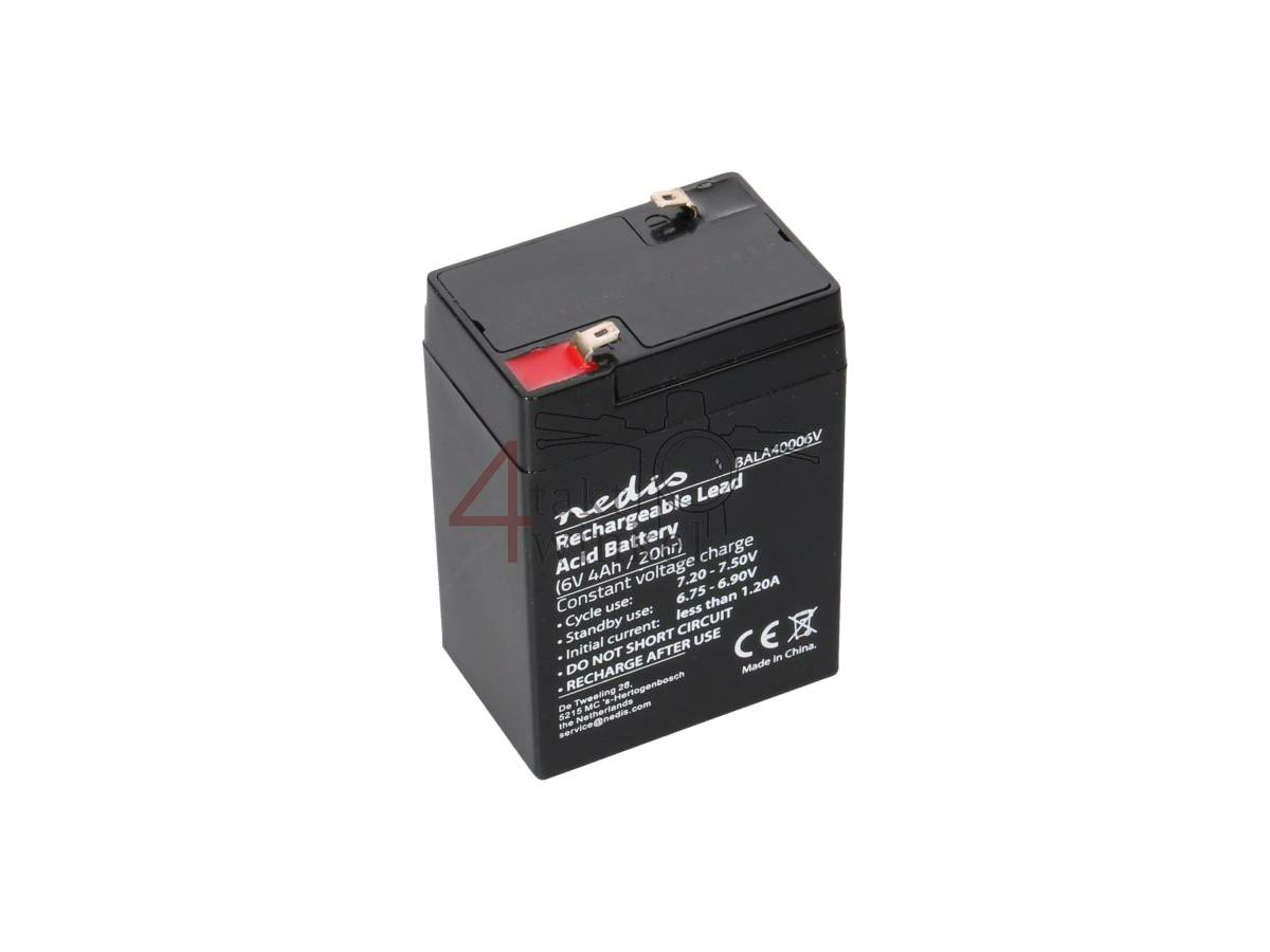 Batterie 6 volts 4 amp&egrave;res, gel, universelle, convient pour Dax, SS50