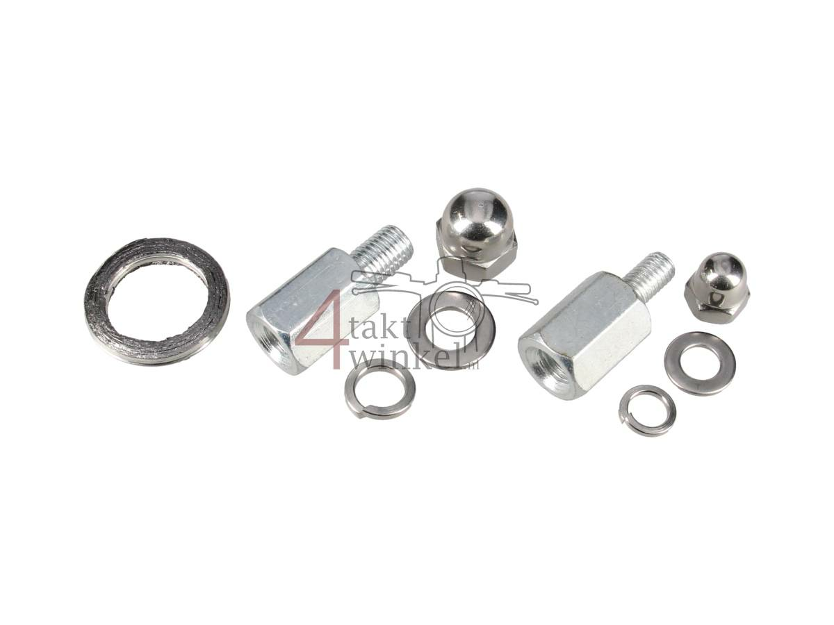 Echappement sportif, haut, Trumpet, Inox, Dax, 50-212 cc