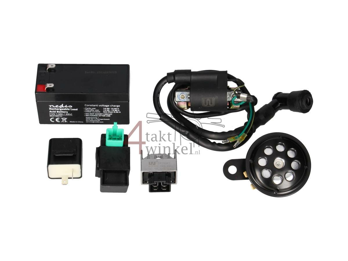 Kit de conversion d'allumage CDI et &eacute;lectricit&eacute; 12 volts, volant l&eacute;ger, convient pour C50, Dax, Chaly, Monkey