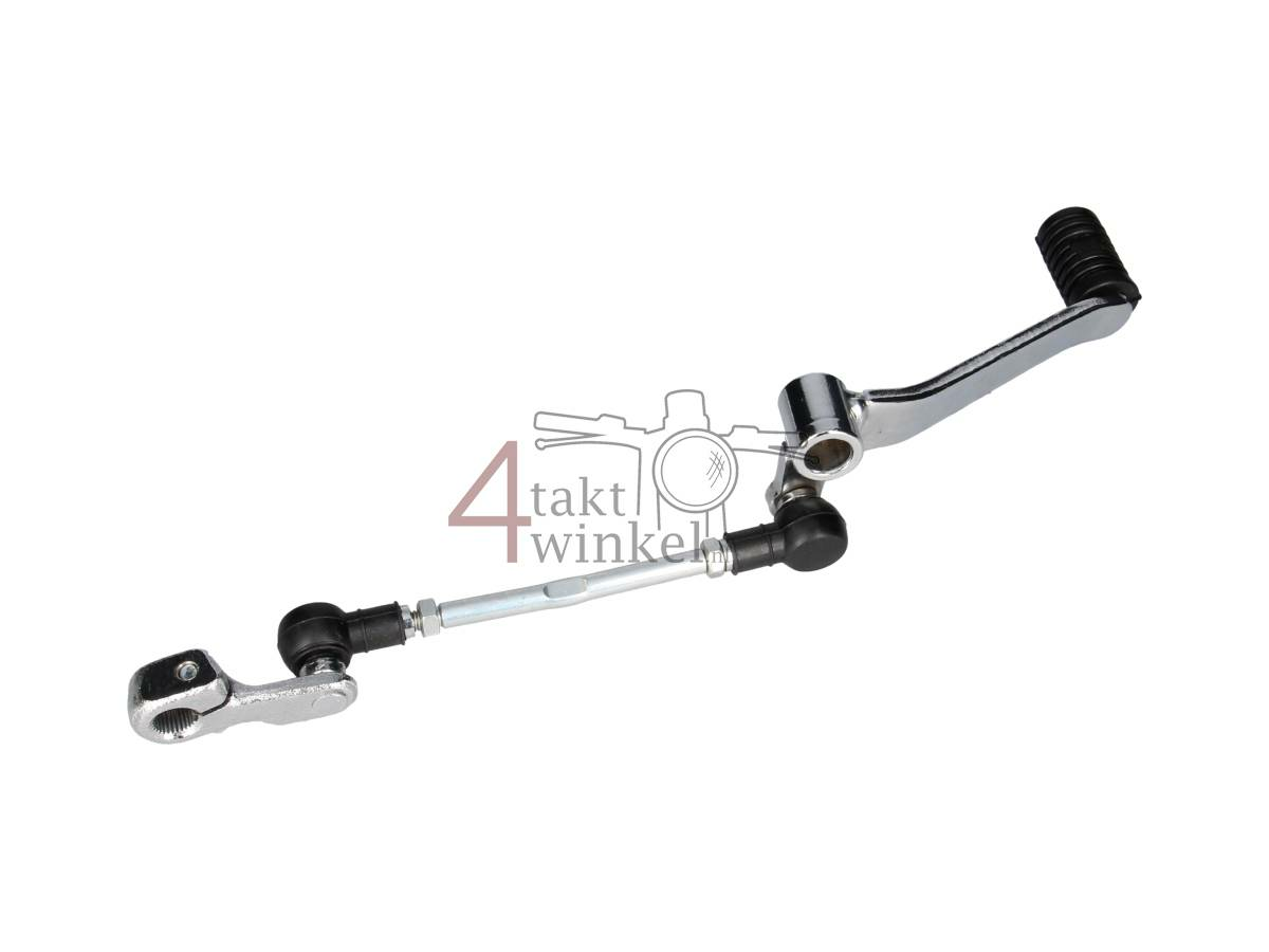 P&eacute;dale de s&eacute;lecteur de vitesses simple, chrome, convient pour Mash Fifty