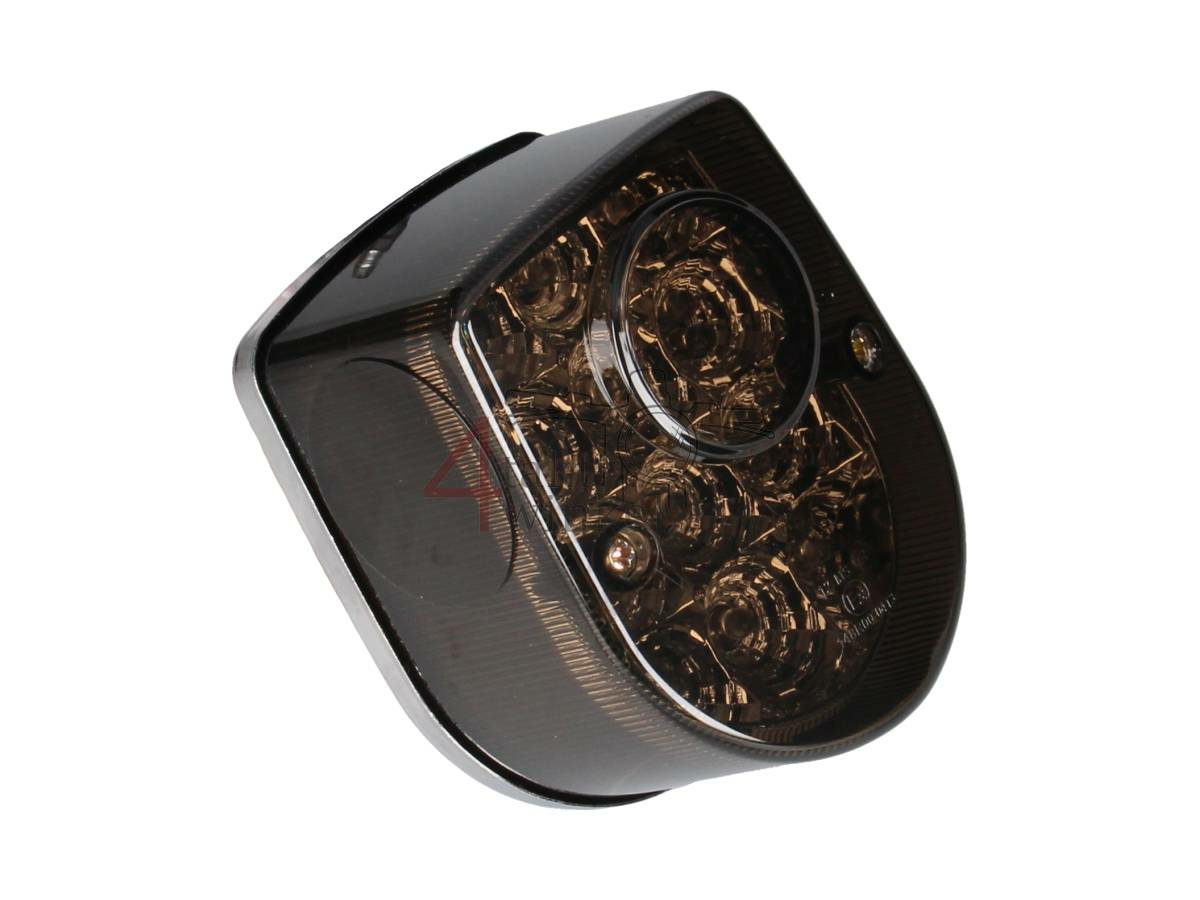 Feu arri&egrave;re Dax, C50 NT LED, smoke, avec E-mark