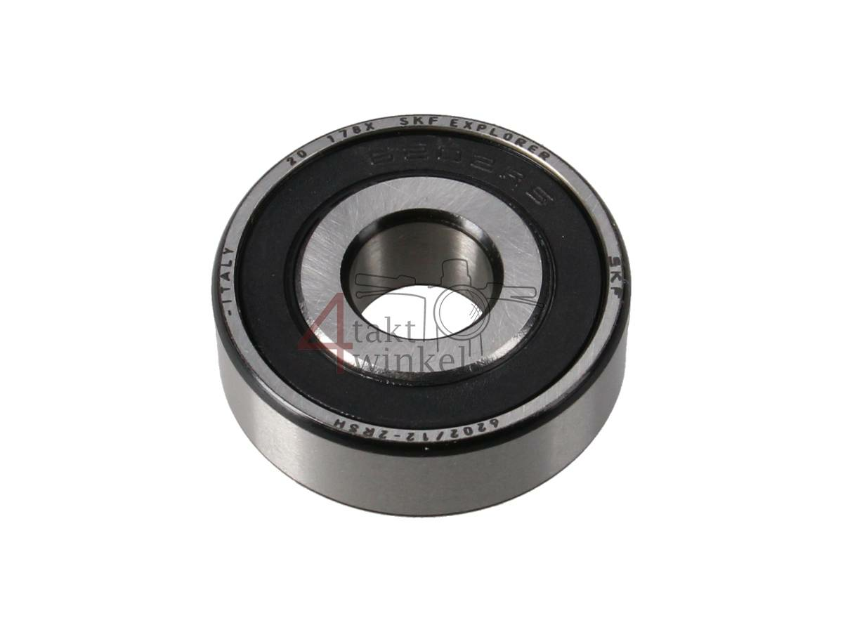 Roulement 6202/12-2RSH, 12x35x11, double ferm&eacute;e. Version sp&eacute;ciale 12mm pour roue avant