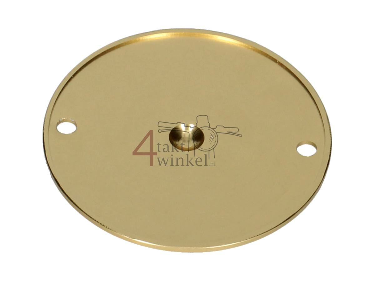 Couvercle de r&eacute;glage d'embrayage, posh, aluminium, or