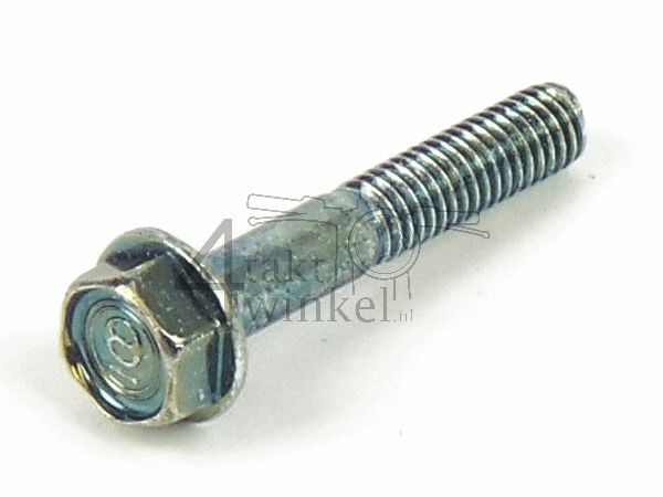 Boulon hexagonal, m6 x 35, cl&eacute; 10, avec bride, d'origine Honda