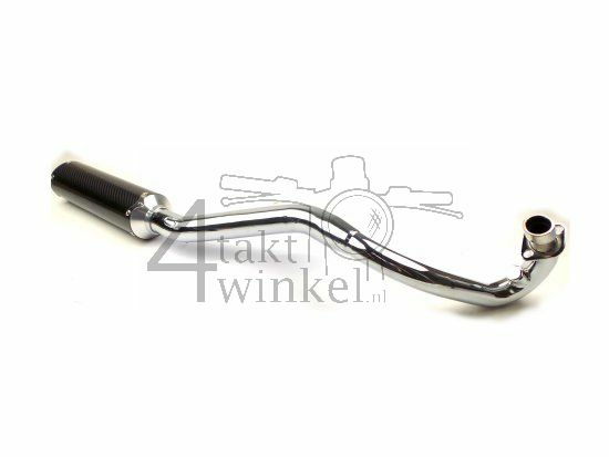 Pot d'&eacute;chappement sportif, UP, NHRC, carbone, Euro-4