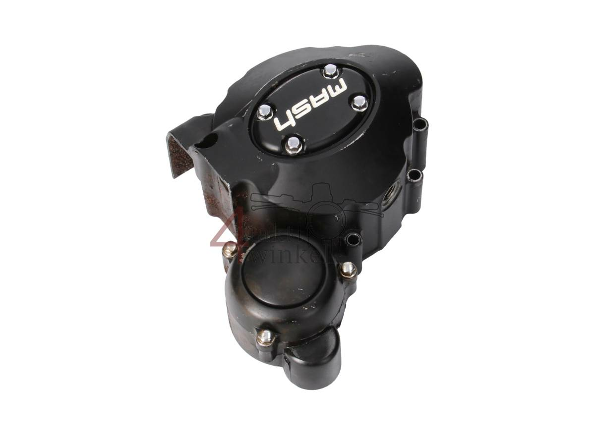 Carter, c&ocirc;t&eacute; allumage, noir, cylindre vertical moteur, Mash, produit d'occasion