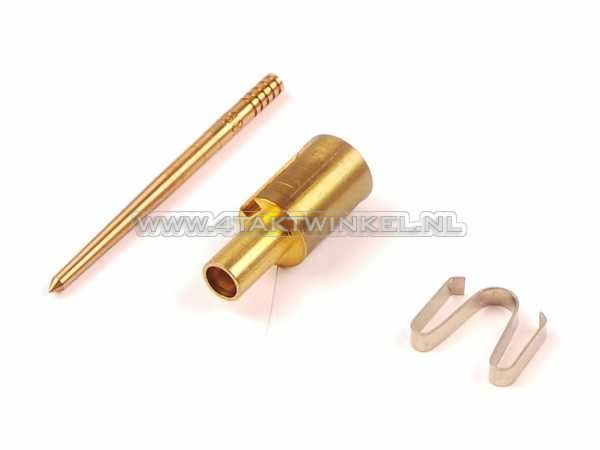 Set d'aiguilles de gaz C50 avec clip &agrave; ressort, NOS, d'origine Honda