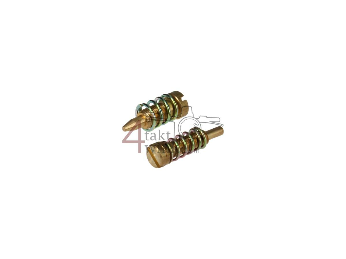 Jeu de vis r&eacute;glage, ralenti et air, Novio, Amigo, PC50, d'origine Honda