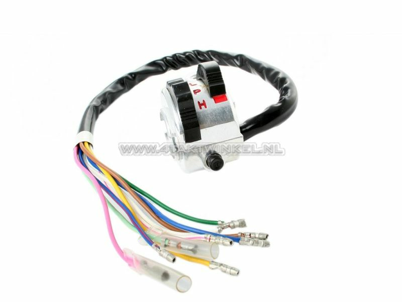 Interrupteur gauche C70 lumi&egrave;re, d'origine Honda, NOS