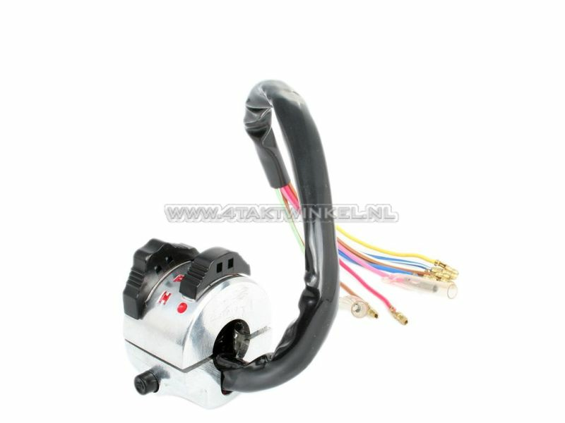 Interrupteur gauche C50 K1, lumi&egrave;re, d'origine Honda