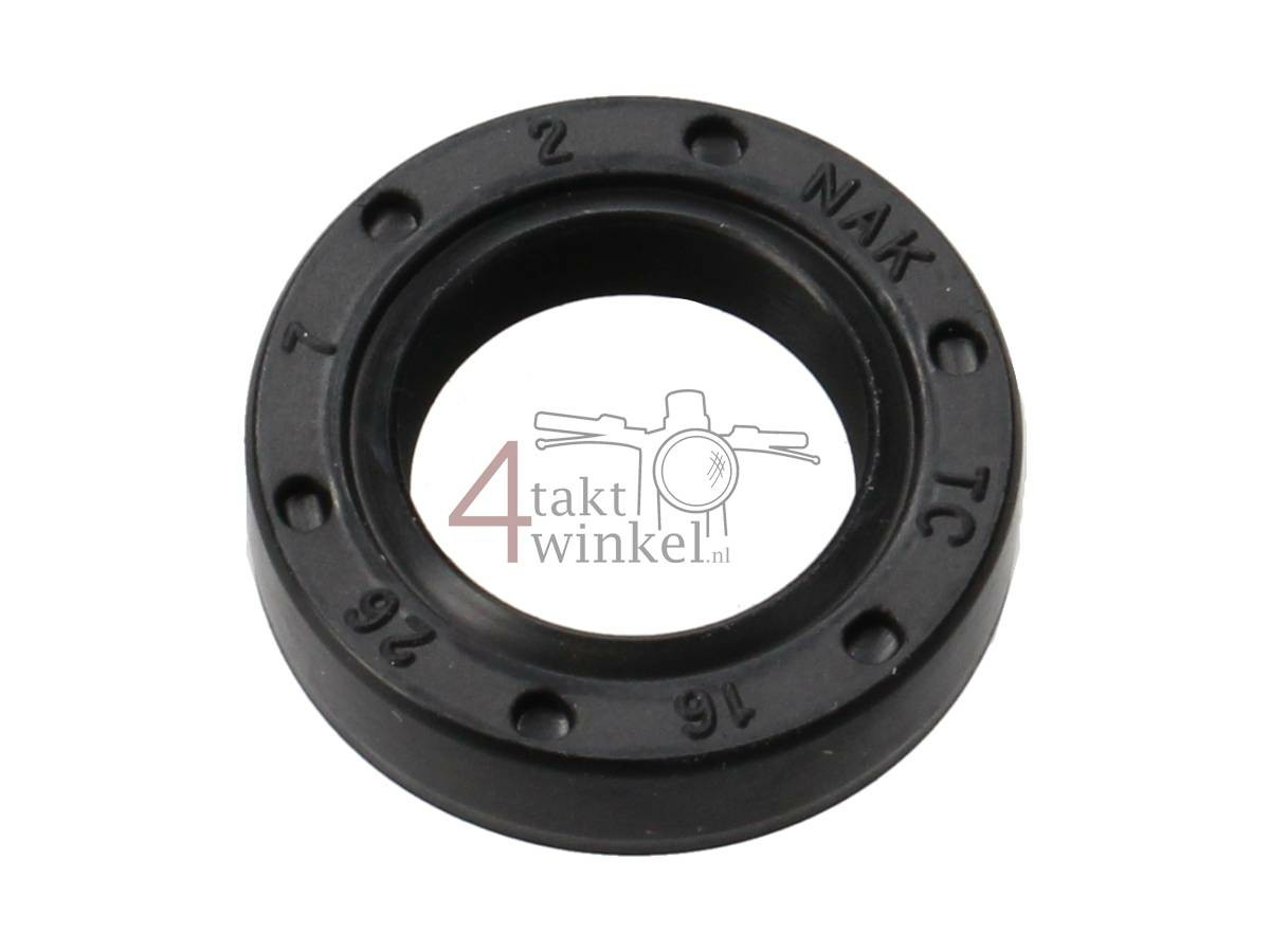 Joint d'huile / Bourrage 16-26-6 axe de p&eacute;dale, PC50, PS50, d'origine Honda