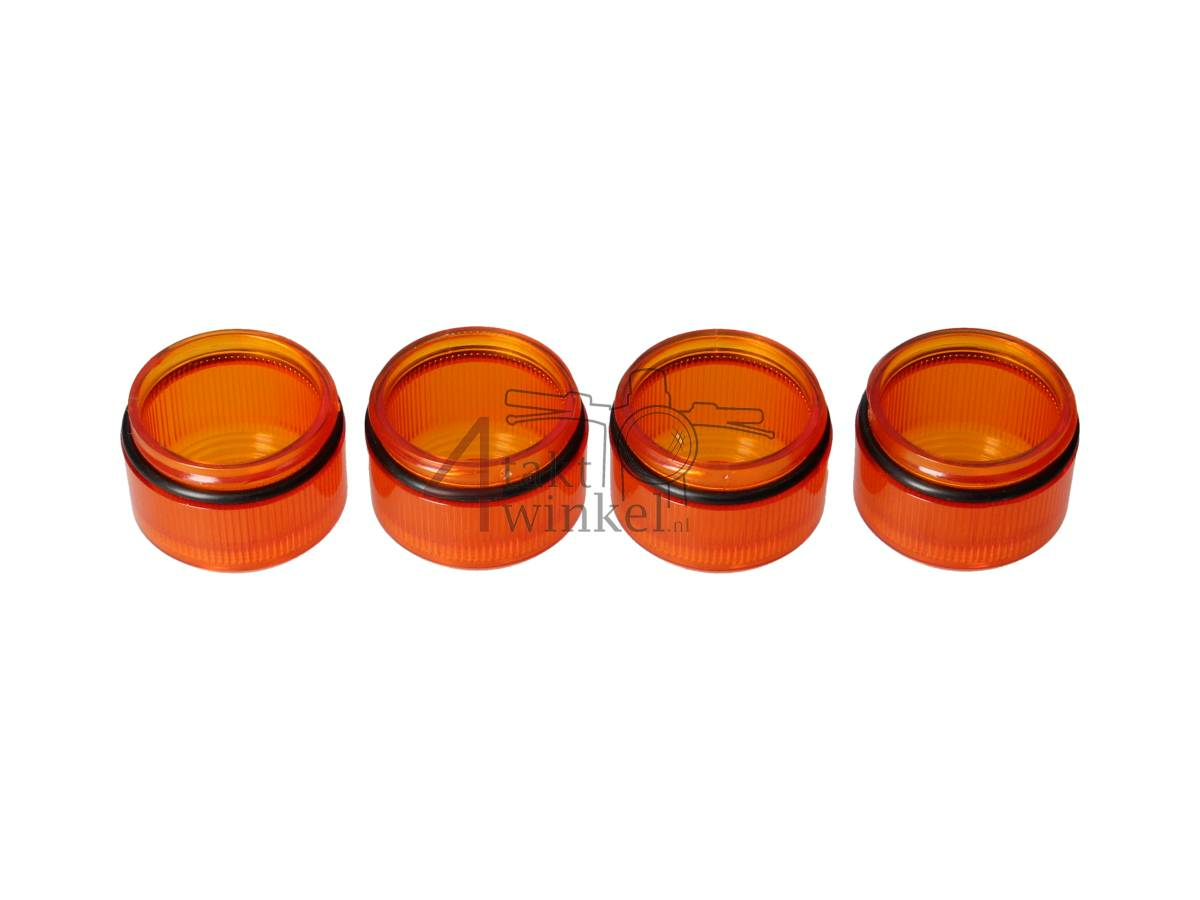 Verre de clignotant, orange Old Style, convient pour Dax produit de 2&egrave;me chance