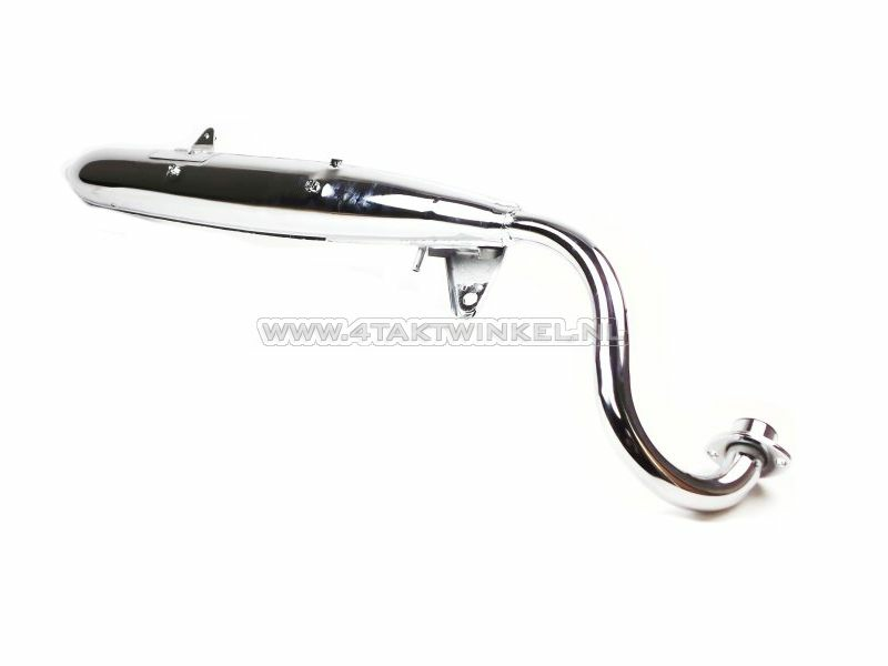 Pot d'&eacute;chappement standard, SS50, 2&egrave;me version, d'origine Honda, NOS