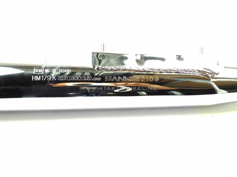 Pot d'&eacute;chappement standard, C90, chuchotement, courbe &eacute;paisse, d'origine Honda