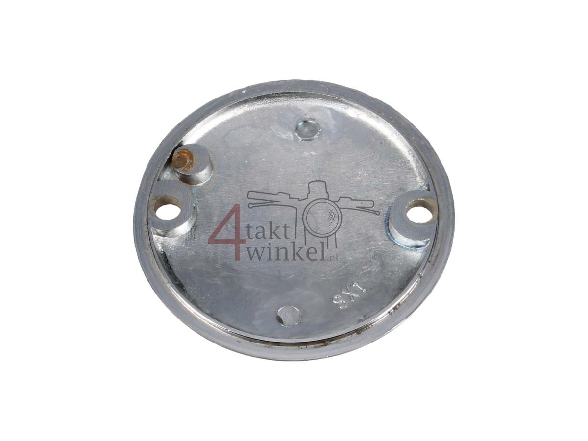 Couvercle de r&eacute;glage d'embrayage chrom&eacute; produit utilis&eacute;